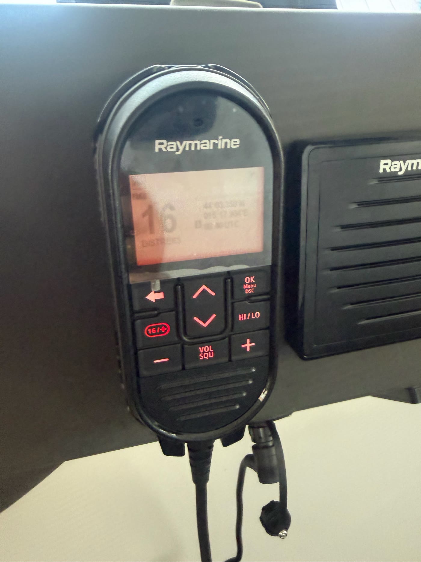 Raymarine VHF ručna jedinica